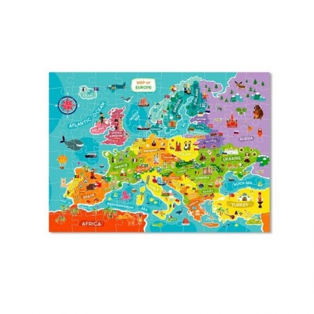 Dėlionė Europos žemėlapis (100det)